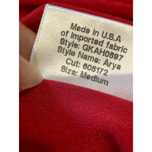 Katie May LA Bodycon  ARYA LONG GOWN IN SCARLETT RED SIZE M - Picture 13 of 13